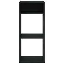 Estante vidaXL Preta 34x31x80 cm Material à base de madeira - Preto - Ver 4