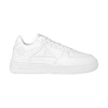 Tenis Pirma Joven Niña Niño Unisex Simipiel Blanco Deportivos Running Casual Ligeros Transpirables Antiderrapantes Zapatos Niña para Caminar Escuela Diario Comodos Moda Urbana Primavera Verano 5002-1 - Blanco - Ver 2