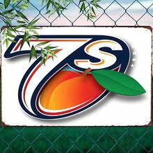 [2D Flat] 1pc 7S Peach Flavor E-Liquid - Premium Vape Juice For Mod Tanks & Vaping Devices, 2, 03oz, 5mg, Vintage Peach Design With Green Leaf, Ideal For Man Cave, Bar, Cafe, Garden, Farmhouse Decor, Vape Juice, Garden Decor, Retro Aesthetic, Artistic Design, Perfect For Room Decor - 混合 - 查看 5