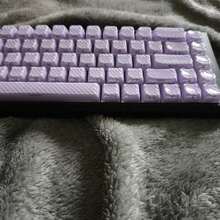 136 Keys Full Set Magical Wave Purple Keycaps, Suitable For Mechanical Keyboard And Magnetic Axis Keyboard DIY - Lilac Purple - View 3