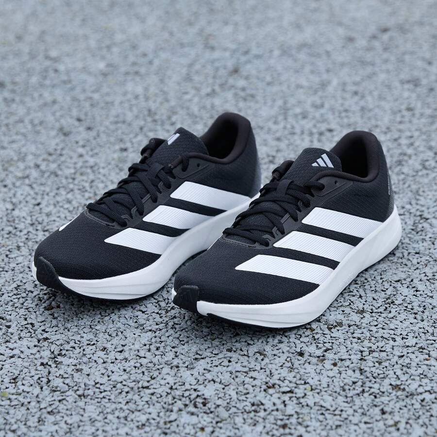Adidas男鞋女鞋2026夏季新款運動鞋DURAMO RC2緩震穩定透濕排汗訓練備賽網面跑步鞋JS4429 - 黑色 - 查看 1