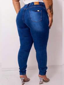 Pocket Zipper Button Daily - Medium Wash - View 4