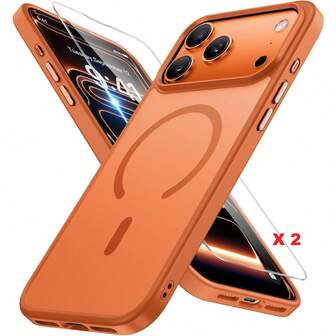 For 17 Pro MAX / 17 PRO 9H Galass Screen Protector, Compatible With Protection Anti-Fingerprint Slim Thin Phone Case Screen Protection Essentials, Applicable To Daily Shield, Office, Home Daily Shield Office Home Phone Screen Protector Phone Accessories Waterproof Shockproof Anti-Fall Scratch Resistant