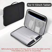DANYCASE 9-13 Inch Tablet Sleeve Bag, Provides Storage And Protection, Built-In Inner Liner, Large Capacity Laptop Bag, Laptop Protective Case, Waterproof Portable Laptop Bag For Travel, Men's Laptop Bag - Multicolor - View 2