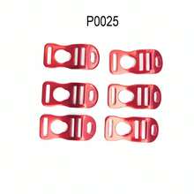 6pcs Aluminium Alloy Outdoor Camping Tent Clip Tent Ground Fixed Clip Nail Pole Rod Clamp Camping Tent Ground Clamp - Multicolor - View 5