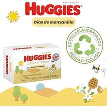 Días de Manzanilla, Jabón en Barra para Bebé con Miel y Manzanilla, Hipoalergénico, 1 Pieza de 80 gr - 80 g (Paquete de 1) - Ver 5