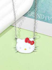 A New Fashionable And Creative HelloKitty Necklace From Sanrio, Cute And Fresh Cartoon With A Sweet And Charming Style