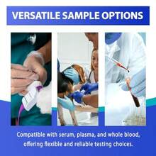 Kit de Prueba de Ear para Perros Y Gatos En Casa 2 Pruebas por Paquete Kit de Deteccion de Ear Canino Y Felino Kit de Prueba de ina - como en la foto - Ver 3