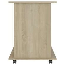 vidaXL Rollschrank Sonoma-Eiche 60x45x60 cm Holzwerkstoff - Braun - Übersicht 6