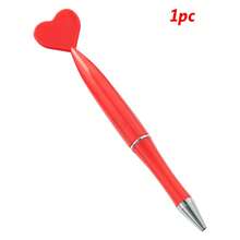 1/5/10/20pcs Valentine's Day Gift Creative Heart-Shaped Pens, Office Supplies Small Gift, Heart Pen, Holiday Items - Multicolor - View 14