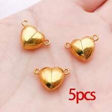 5 Stücke magnetische Halsketten- und Armband-Verschlüsse, magnetische Trennverschlüsse zum Umwandeln für Armband, Halskette, DIY Schmuckherstellung, Hochzeitsaccessoires - Verschiedenfarbig - Übersicht 28