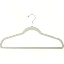 Premium Velvet Hangers,Non-Slip Thin Flocked Felt Hangers, Sturdy Clothes Hangers, Heavy Duty Coat & Suit Hangers, Durable Suit Hangers For Closet Use, Ideal Closet Supplies 5pcs - Multicolor - View 7