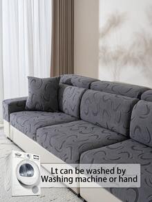 1pc Modern Minimalist Sofa Slipcover, Available In Multiple Colors, Machine Washable, Anti-Slip & Wear-Resistant, Anti-Scratch, Fade-Resistant, Pet-Friendly, Suitable For All Seasons, Easy To Clean, Fits 1-Seater, 2-Seater, 3-Seater, 4-Seater, L-Shaped Sofa, Backrest Cover
