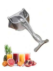 1pc Handheld Juicer - Ergonomic Handle, Easy To Use, Efficient Juice Extraction For Citrus Fruits And Other Fruits - Multicolor - View 9