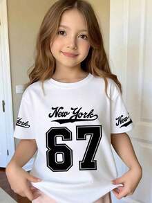 GraphicGems Camiseta de manga corta negra con estampado de personaje de dibujos animados de grupo de chicas virtuales, creativa y linda para niñas, ropa de anime de moda para niñas, uso diario y versátil en el hogar, cómoda y linda para niñas pequeñas - Blanco 6 - Ver 2