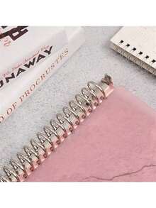 Metal Silver Loose Leaf Binder Rings, Fits A4, A5, A5 B5, A6, A7 Notebooks And Planners, Essential For Back To School, Study Supplies - Silver - View 4