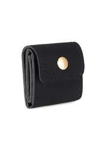 MIYIN Fashionable Mini Travel Jewelry Bag With Multiple Pockets,Minimalist Solid Color Anti-Scratch Jewelry Storage Bag,Earrings Bracelets Necklaces Rings Storage Bag Mini Travel Jewelry Roll Bag With Snap Buttons, Jewelry Rolls,PU Leather Jewelry Bag, Creative Portable Jewelry Bag, Earring Gift Bag Travel Organizer Travel Essentials Ladies Accessories Travelling Stuff Vacation Essentials - Multicolor - View 17
