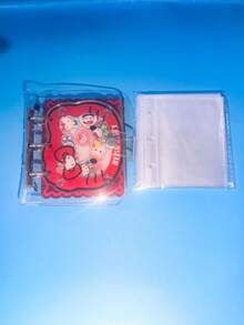 Sanrio 1个三丽鸥亚克力DIY创意活页照片收藏册，卡通3英寸卡片相册，摇一摇照片相册 - 彩色 - 查看 8