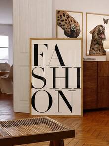 1/3件套无框豹纹墙画套装，奢华动物纹海报系列，现代魅力墙面装饰，适用于大学公寓宿舍客厅 | 房间装饰卧室，装饰品，墙面装饰画，复古装饰 - 彩色 - 查看 4