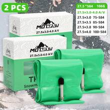 2pcs Ultra-Light Mountain Bike Tires, 26" 27" 29" 20" 24", Durable Bicycle TPU Inner Tubes, Mountain Bike Tires - Green - View 11