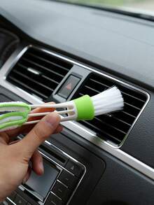 多功能PE汽车空调出风口清洁刷 - 可拆卸可水洗空调百叶窗除尘刷，多用途清洁刷，汽车内饰清洁刷，适用于船/汽车内饰细节清洁和边角清洁，出风口清洁刷，汽车美容工具及配件 - 彩色 - 查看 6