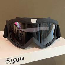 1pc Motorcycle Goggles, KTM Dirt Bike Goggles, Adult Ski Goggles, Cycling Goggles, Outdoor Sports Goggles, Snowmobile Goggles, Dune Buggy Goggles, Motorcycle Racing Goggles - Multicolor - View 4