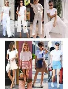 Camiseta Estampada Con Diseño Hellfire Estilo Único - Blanco - Ver 3