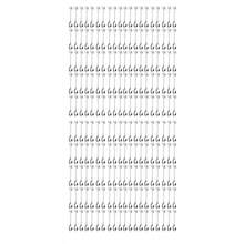 4/12/20件叶形不锈钢甜点勺叉套装，创意餐具，适用于家庭、餐厅、咖啡厅、学校用品 - 銀色 - 查看 16