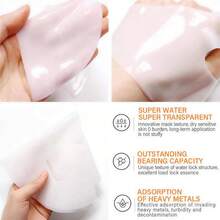 Salmon DNA PDRN Pink Collagen Gel Mask 2-Box Set | Color-Changing Gel, Overnight Face Mask For Glass Glow Skin - Elasticity, Hydrating, Firming & Fine Lines Reduction | Low-Molecular Collagen, Cooling Effect | Dermatologically Tested, Pore Minimizing | Korean Skincare, 28g, 4ea/Box, 8pcs Total - 粉色 - 查看 8