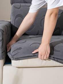 1pc Modern Minimalist Sofa Slipcover, Available In Multiple Colors, Machine Washable, Anti-Slip & Wear-Resistant, Anti-Scratch, Fade-Resistant, Pet-Friendly, Suitable For All Seasons, Easy To Clean, Fits 1-Seater, 2-Seater, 3-Seater, 4-Seater, L-Shaped Sofa, Backrest Cover