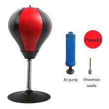 1 件桌面减压球，办公室成人办公桌速度球反应拳击练习吸盘球 - 彩色 - 查看 9