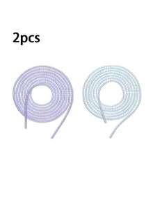 1 Stück/2 Stück Spiralkabel Schutz, Ladekabel Schutz, Datenkabel Schutz Abdeckung, Kopfhörerkabel Schutz geeignet für Handy, Kopfhörer, USB-Datenkabel, Ladegeräte, Zubehör für Ladegeräte, Handyzubehör - Mehrfarbig - Übersicht 21