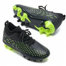 Kids' Outdoor Casual Shoes, Children's Outdoor Sports Shoes, Girls' Running Shoes, Boys' & Girls' Football Shoes - Green - View 6