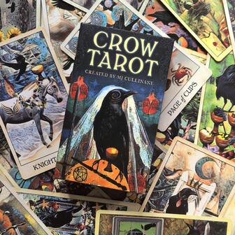 畅销乌鸦塔罗牌游戏，盒装便携式多人派对卡牌游戏，节日礼物派对游戏活动