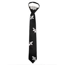 1pc Unisex Rhinestone Tie, Adjustable Fashionable & Elegant Tie Suitable For Shirts, Suits, T-Shirts - Multicolor - View 2