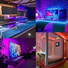 柔性智能LED灯带，APP控制，USB供电，多种尺寸可选。是室内照明和装饰的理想之选。