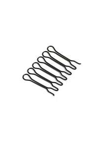 10pcs Invisible Black Styling Combs, U-Shaped Hair Clips For Bangs Fixing, Mini Hair Flyaway Holder, Nape Hair Inserted Comb, Hair Styling Accessories - Multicolor - View 4