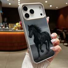 Funda Magnética para Teléfono Compatible con iPhone 17 Air/16/15/14/13/12/11 Pro, Pro Max, Plus, X/XS/XS Max, Compatible con Samsung Galaxy S22/S23FE/S24FE Plus, Ultra, Marco de TPU + Marco de Lente Independiente, Anillo Magnético Incorporado Adsorción Instantánea MagSafe, Serie de Colores Macaron, Combinaciones de Múltiples Colores - Negro - Ver 8