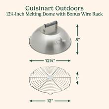 R-Cuisinart Bonus 12.25" ing Dome and Wire Rack - como en la foto - Ver 2