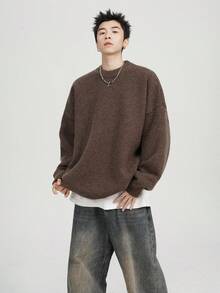 Men Jackets And Coats - Brown - View 8