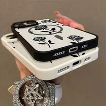 Funda Magnética para Teléfono Compatible con iPhone 17 Air/16/15/14/13/12/11 Pro, Pro Max, Plus, X/XS/XS Max, Compatible con Samsung Galaxy S22/S23FE/S24FE Plus, Ultra, Marco de TPU + Marco de Lente Independiente, Anillo Magnético Incorporado Adsorción Instantánea MagSafe, Serie de Colores Macaron, Combinaciones de Múltiples Colores - Gris Claro - Ver 4