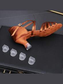 新款高跟鞋保护套，高跟鞋鞋尖套，降噪防滑鞋跟套，透明耐磨细高跟鞋鞋跟套，防滑舞鞋套，防吱吱作响鞋跟保护套，高跟鞋后跟保护套，拉丁舞鞋防滑护理套，鞋子，春夏精选，伴娘礼物，房间，卧室装饰，海滩，旅行，男士，女士，度假 - 彩色 - 查看 5