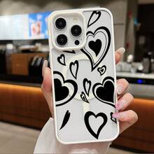 Funda Magnética para Teléfono Compatible con iPhone 17 Air/16/15/14/13/12/11 Pro, Pro Max, Plus, X/XS/XS Max, Compatible con Samsung Galaxy S22/S23FE/S24FE Plus, Ultra, Marco de TPU + Marco de Lente Independiente, Anillo Magnético Incorporado Adsorción Instantánea MagSafe, Serie de Colores Macaron, Combinaciones de Múltiples Colores - Negro - Ver 6