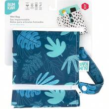 Baby Wet Bag - azul,(藍色熱帶)+ Bumkins - 查看 7
