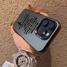New Model Debut Scripture Phone Case, From Joshua 19, Compatible With Various  Models Including 17, 16E, 16, 15, 14, 13, 12, 11 Mini, Pro, Max, Air, X, XR, XSMAX, 8, And 7 Plus, Made Of Matte Material, Provides Anti-Drop Protection., Valentine's Gifts, Christmas Gifts - 混合顏色 1 - 查看 5
