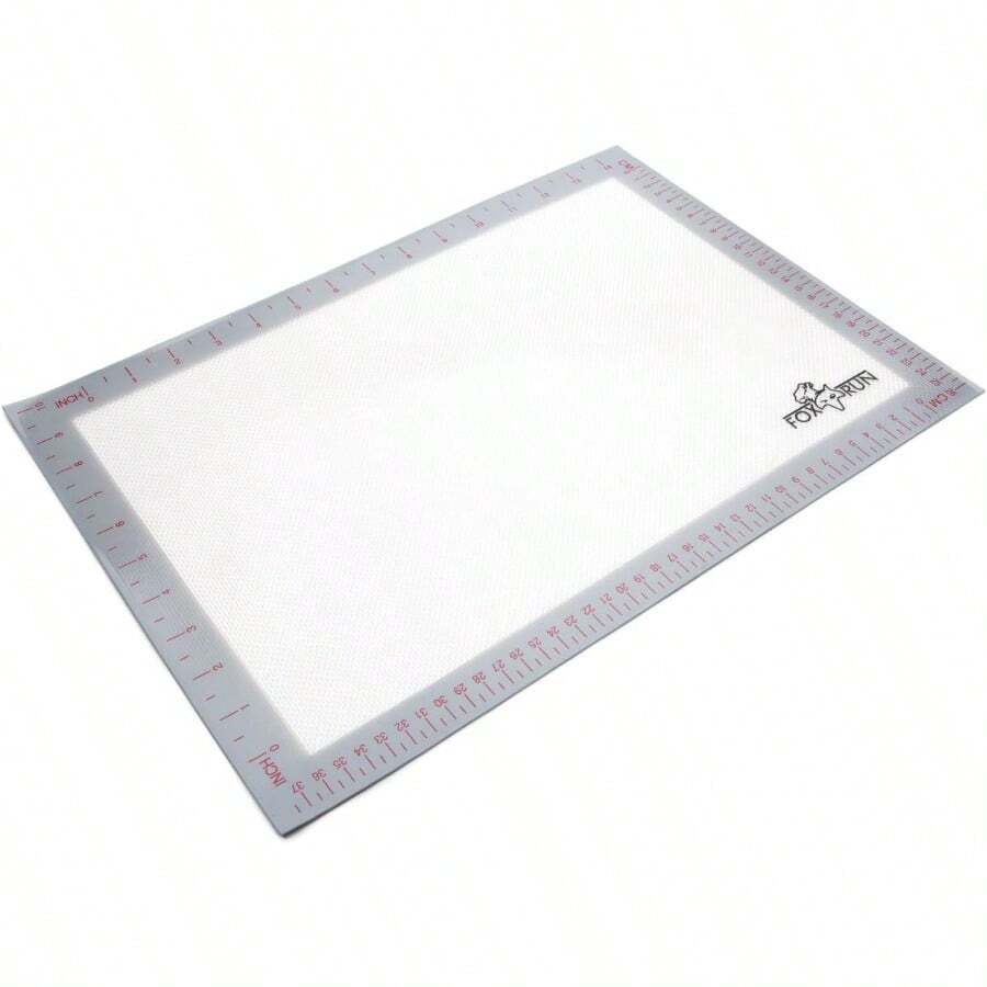 QWEFox Run 4722 Alfombrilla Antiadherente para Hornear Silicona 29 84 cm x 41 91 cm Gris: 42 cm x 62 cm Ninguna 16 5 ' x 24 5' 1 - Silicona: 29,8 x 41,9 cm. - Ver 1