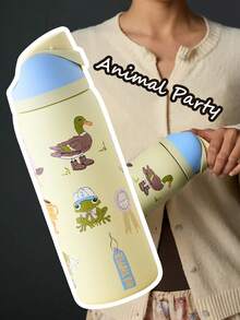 NEW OWALAo X UO Animal Party. Limited Edition Stainless Steel Water Bottle With Straw. Which "Little Cutie" Do You Like. Suitable For Sports, Outdoor Activities, Travel, And Student Sports Water Cup. Suitable For Water, Iced Tea, Coffee, Ice Drinks, Hot Drinks. Christmas Gift And Birthday Gift (945ml). - Tiệc động vật - Xem 2