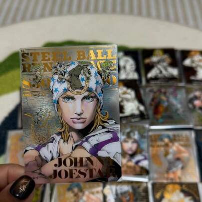 Classic Cartoon Series Original Art Reproduction Collection Set, Johnny/Jero Colorful Acrylic Transparent Card And Standee, Handmade Replica High Transparency Display Piece, Suitable For Desktop Art Collection, Theme Exhibition Cheering, Anime-Style Space Decor, And Hardcore Fan Commemorative Gift