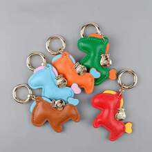 This Is A Bag Charm/Keychain With A "Get Rich Quick" Theme, Featuring Cute Animal-Shaped Pendants. It's Perfect For Attaching To Handbags, Wallets, And Other Items. It Can Also Be Used As A Horse-Shaped Keychain Or As A Lovely Gift For New Year, Birthdays (Based On The Zodiac Sign), Or Valentine's Day. (Random Color And Style) - Multicolor - View 1