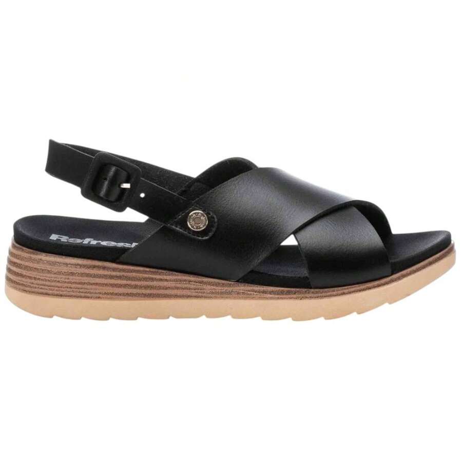 Refresh Women Sport Sandals - Black - View 1